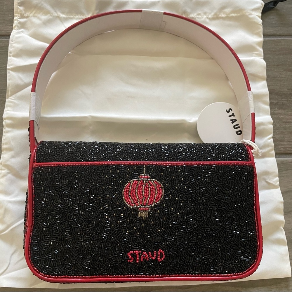 STAUD BEADED TOMMY BAG DRAGON - Picture 16 of 16